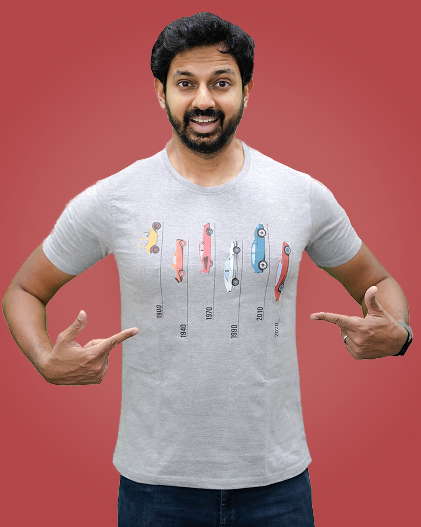 Evolution Of Car T-shirt