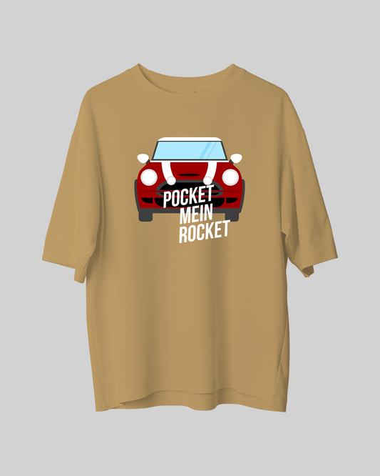 Pocket Mein Rocket Oversized Tshirt